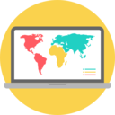 computer,seo and web,laptop,monitor,screen,seo,geography,international,world map